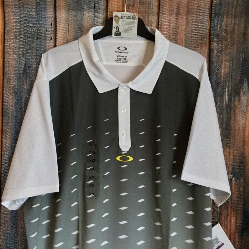 NEW Oakley Hydrolix Golf Polo Shirt